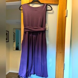 Purple Wide Leg Romper